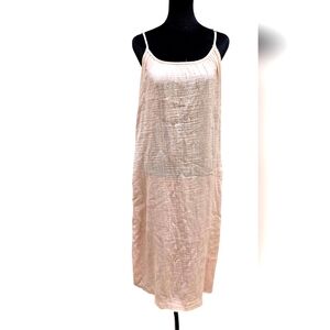 Dylan Small Cotton Peach Maxi Sundress